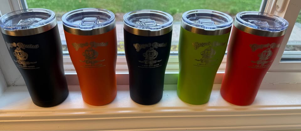 20 oz. Stainless Steel Travel Tumbler with Slider Lid, Lime Green